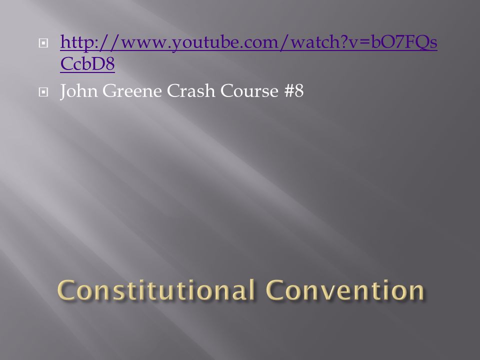    v=bO7FQs CcbD8   v=bO7FQs CcbD8  John Greene Crash Course #8