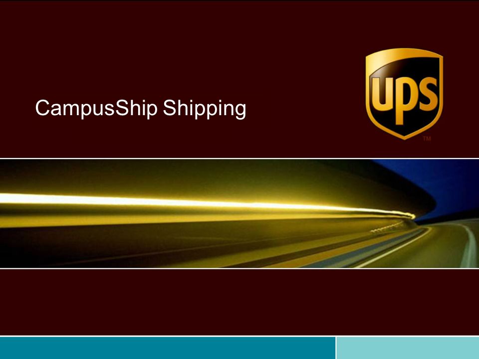 CampusShip Shipping