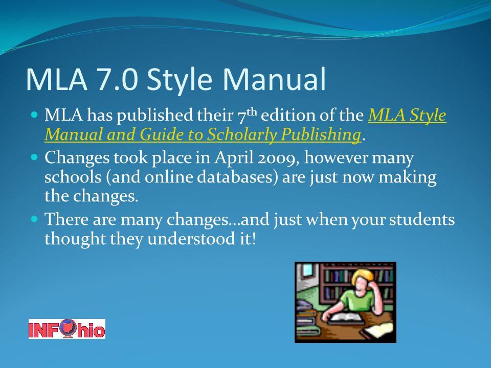 mla style manual