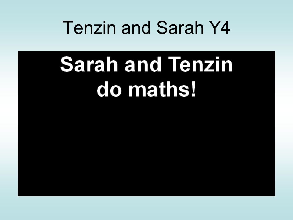 Tenzin and Sarah Y4