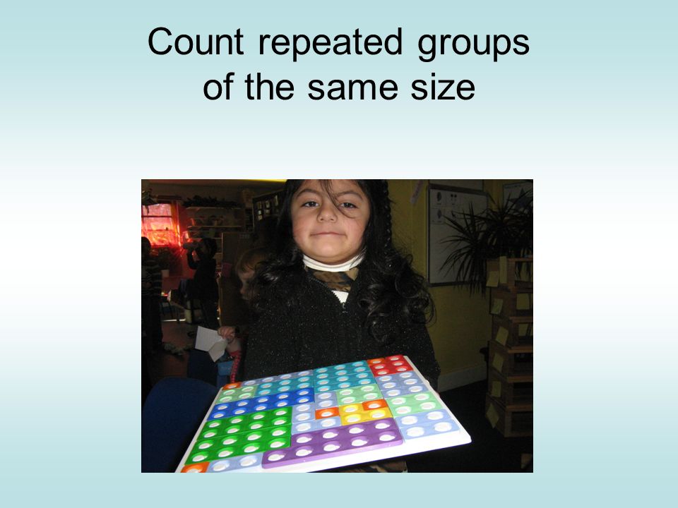 Count repeated groups of the same size