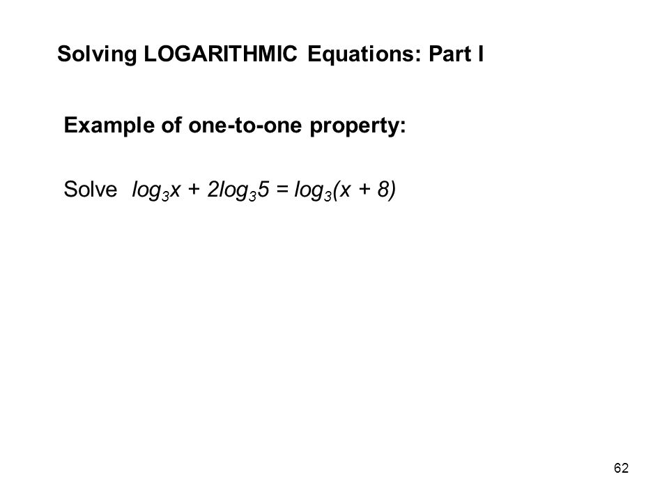 Solving Logarithmic Equations Talkchannels Examples Of Logarithmic Equations Talkchannels