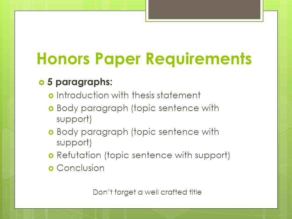 Plagiarism  You must BE SURE to site your sources.