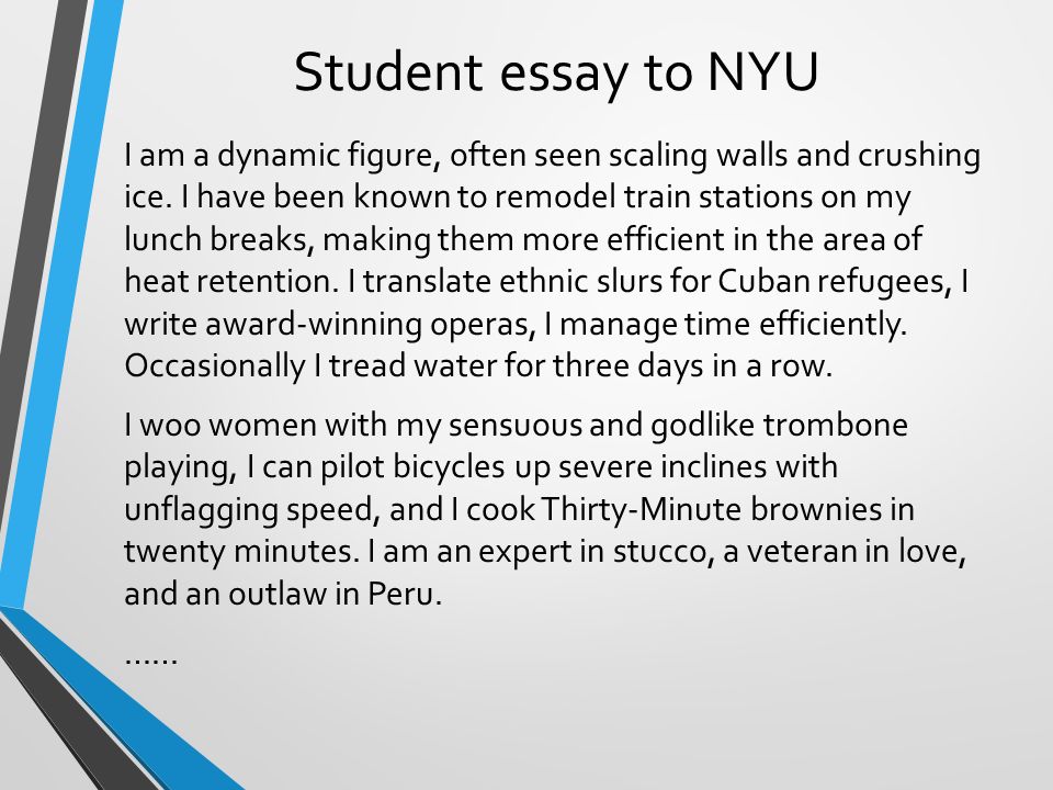 My Personal Essay