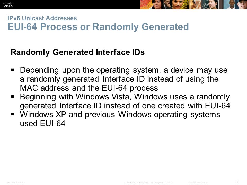 Presentation_ID 37 © 2008 Cisco Systems, Inc.
