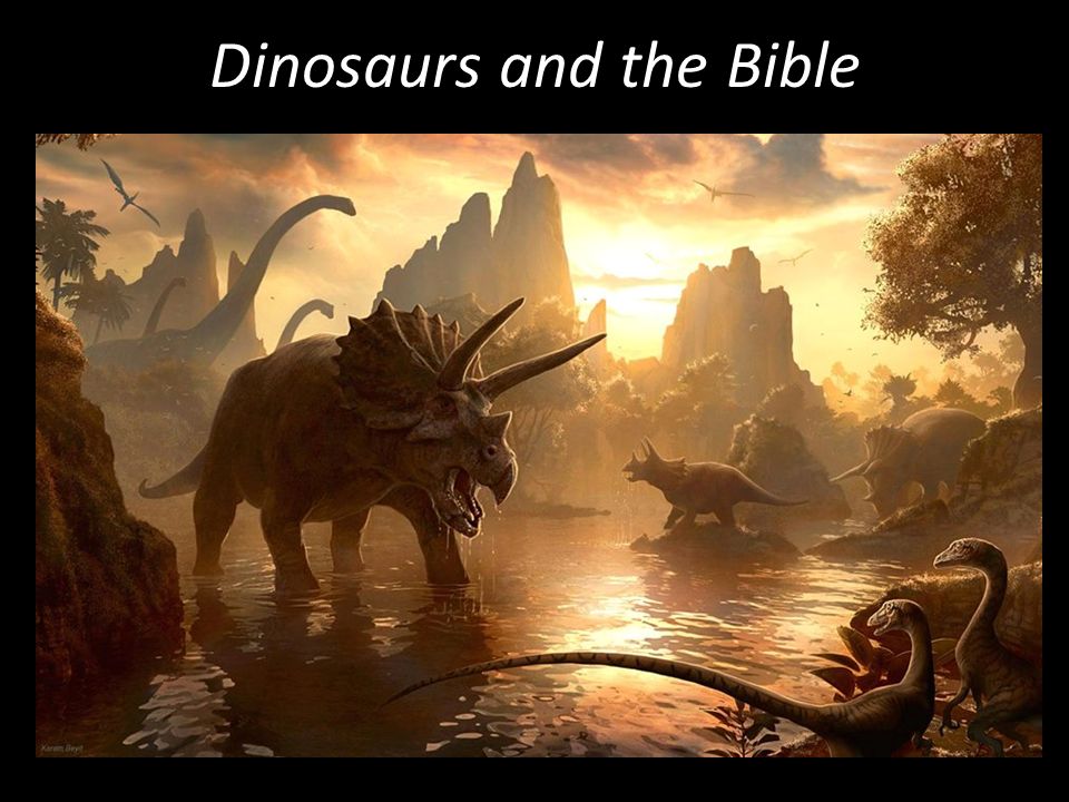 dinosaurs and the bible where do dinosaurs fit in the bible the dinosaur powerpoint template