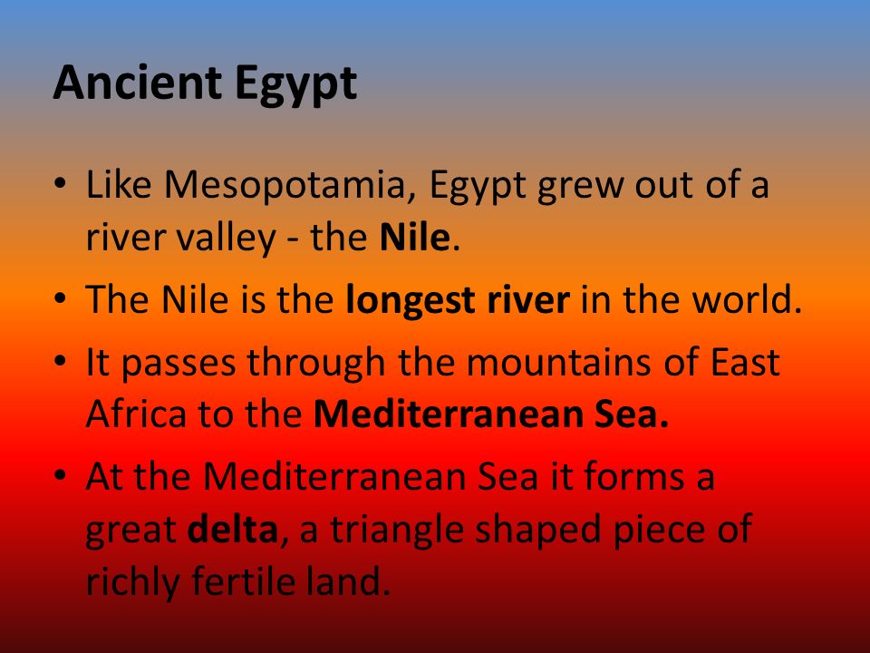 an overview of mesopotamia and egypt two ancient civilization an overview of mesopotamia and egypt two ancient civilization