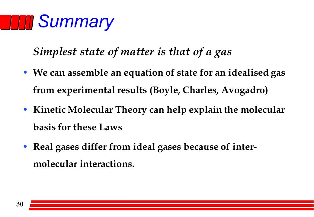 1 Second Year Chemistry St Semester Organic 30 Summary L Simplest State
