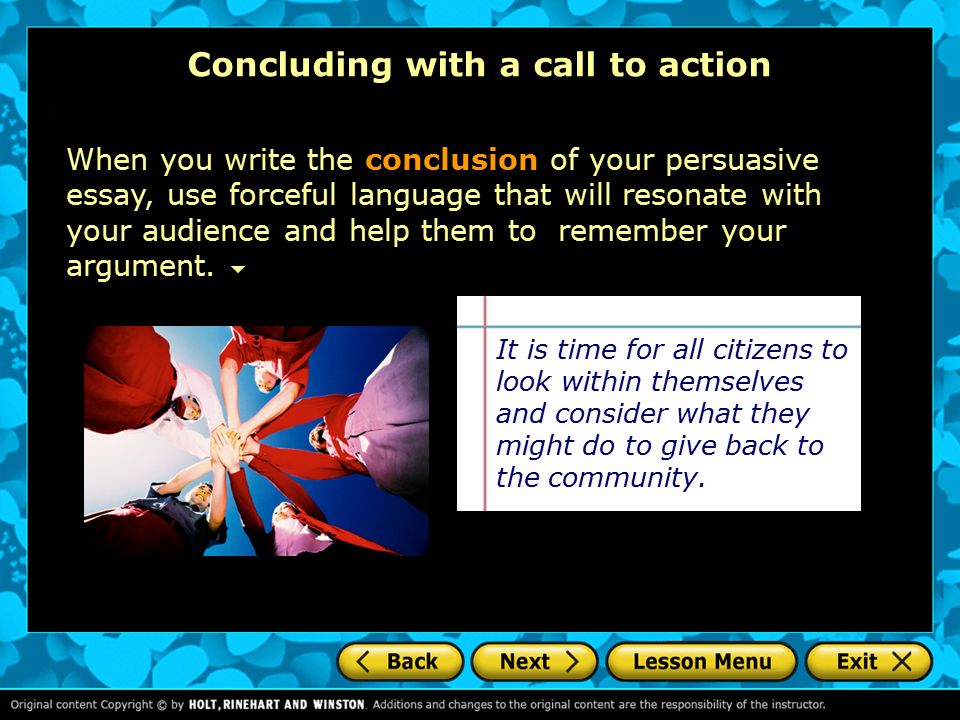 Intermediate Accounting Book Only Call To Action In A Persuasive Image Titled Write A Persuasive Essay Step Home Fc