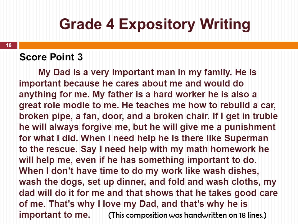 essay topics for grade 3