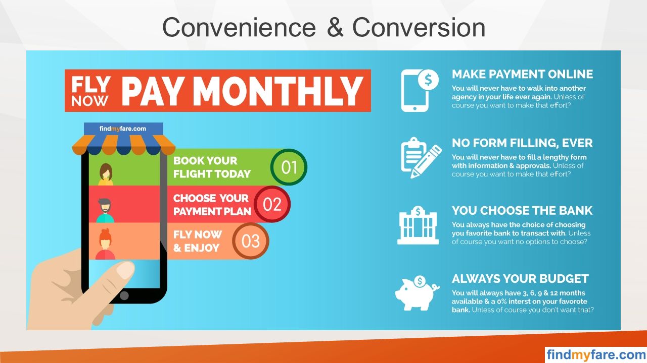 Convenience & Conversion Flight results page: