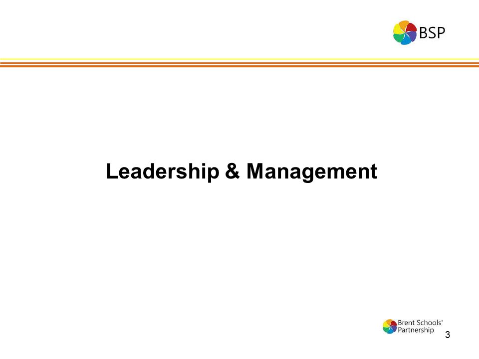 3 Leadership & Management