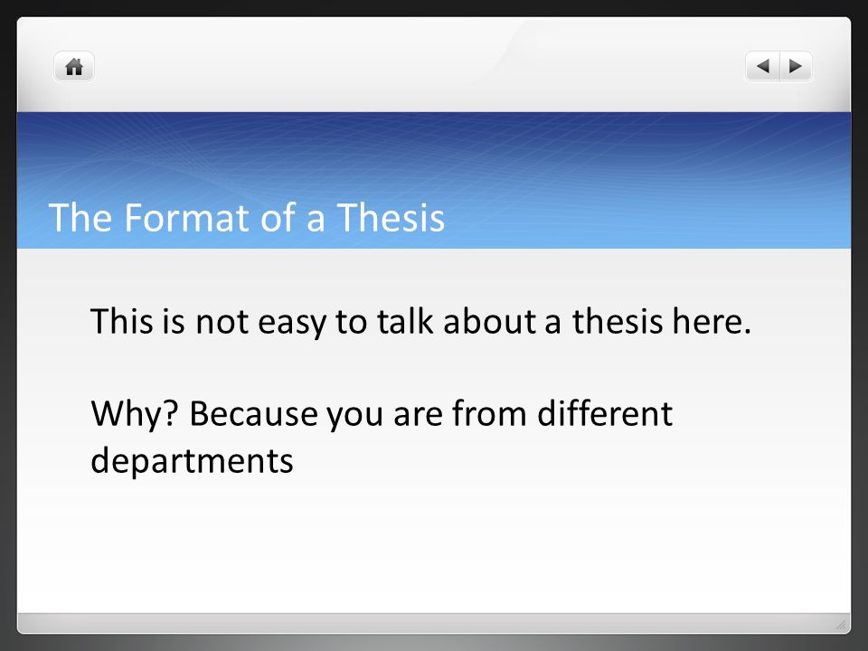 Dissertation Margins