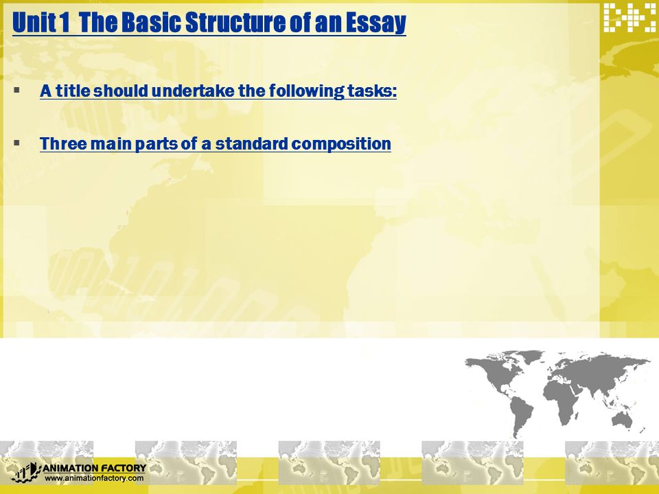 basic composition of an essay basic composition of an essay