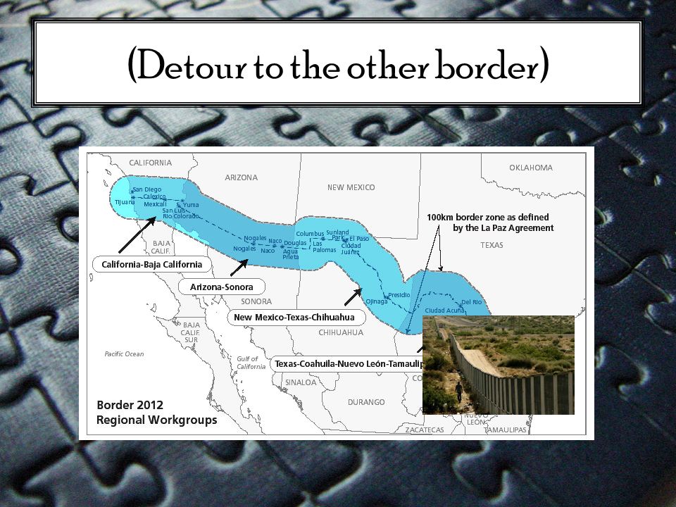 (Detour to the other border)