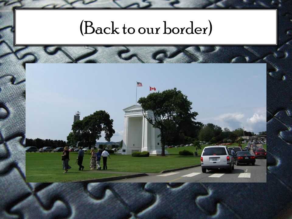(Back to our border)