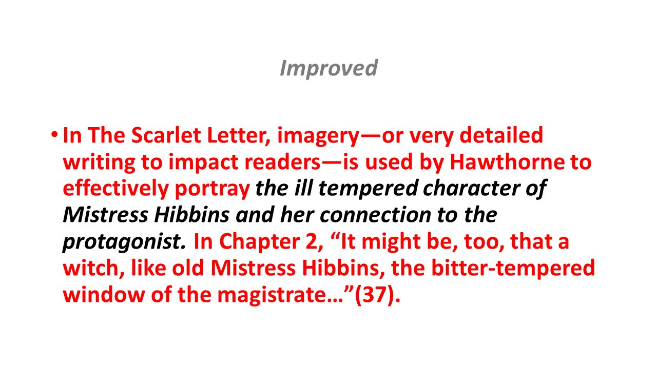a literary analysis of hawthornes portrayal in the scarlet letter by hawthorne a literary analysis of hawthornes portrayal in the scarlet letter by hawthorne