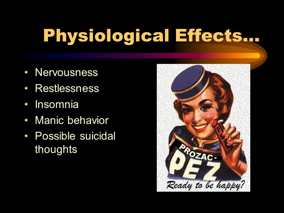 Side Effects Of Stopping Prozac