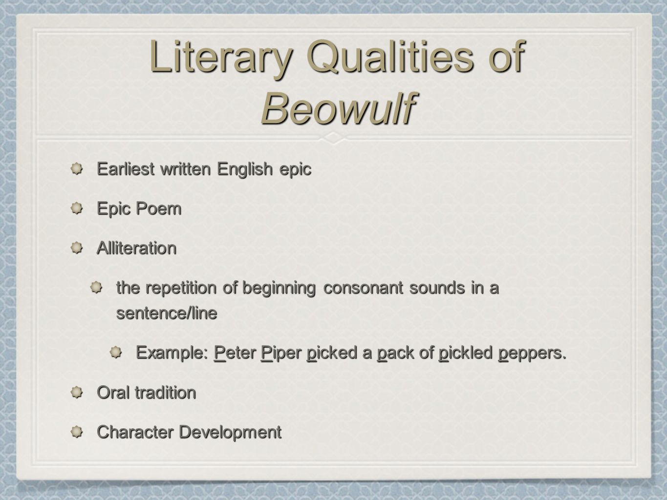 essay explaining how beowulf demonstrates the characteristics of an epic hero essay explaining how beowulf demonstrates the characteristics of an epic hero
