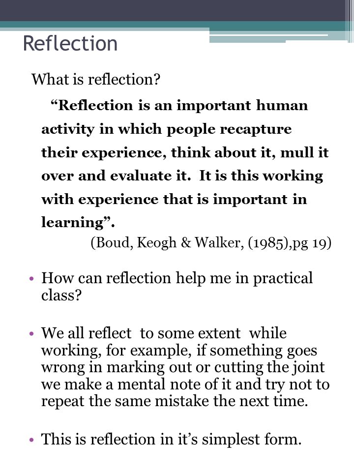 personal reflection on dwa assignment The process that i have gone through in completing this assignment task as well as my learning over the entire subject has been immense i have a better understanding of what is involved in evaluating a school library collection. personal reflection on dwa assignment The process that i have gone through in completing this assignment task as well as my learning over the entire subject has been immense i have a better understanding of what is involved in evaluating a school library collection.