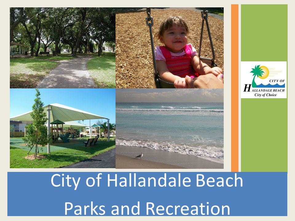 City of Hallandale Beach Parks and Recreation