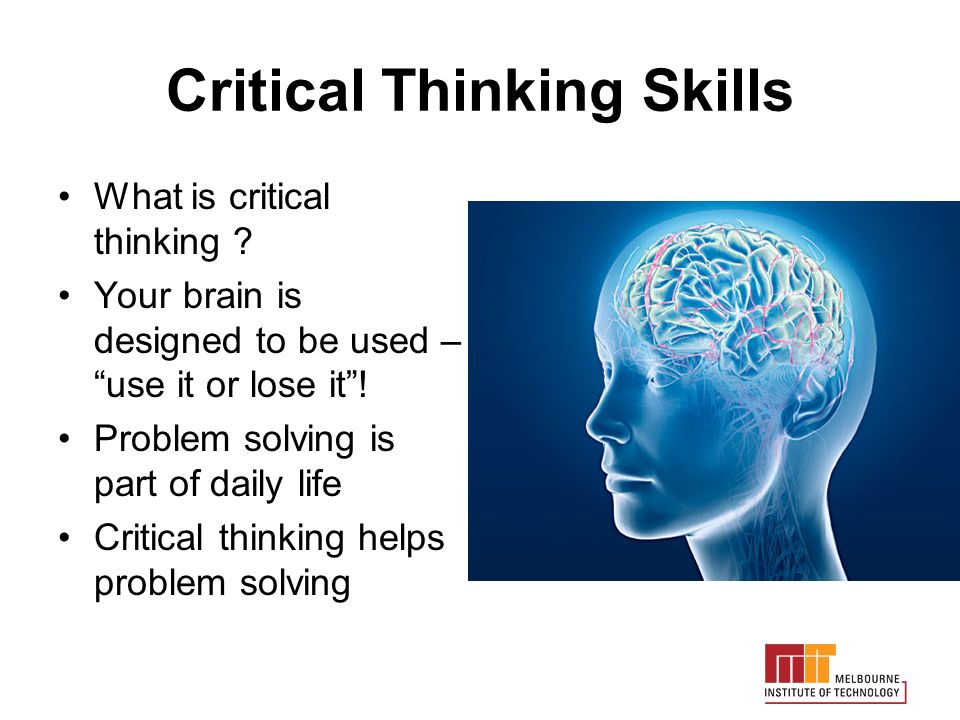 Critical Thinking Technology