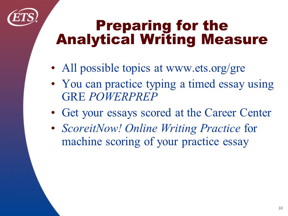 Gre essay practice questions