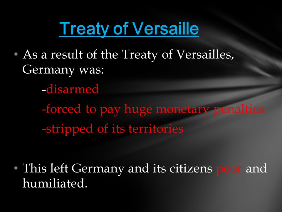 the fairness of the treaty of versailles towards germany after the world war i the fairness of the treaty of versailles towards germany after the world war i