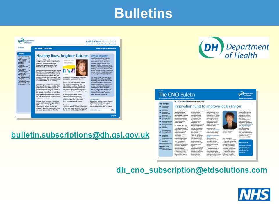 Bulletins