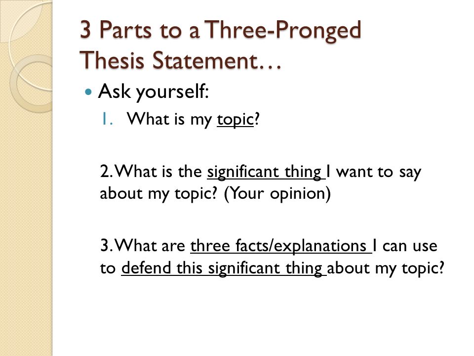 3 prong thesis statement 3 prong thesis statement