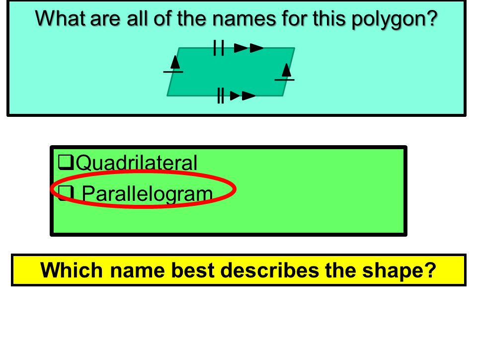 What are all of the names for this polygon.