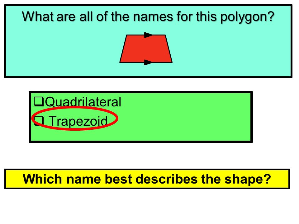 What are all of the names for this polygon.