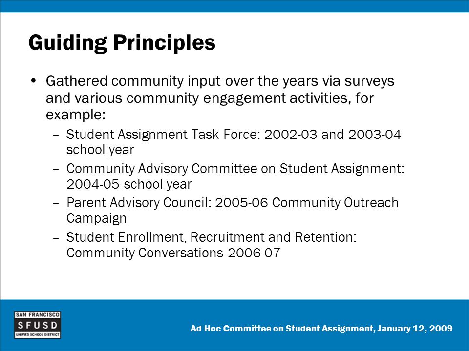 Committee Assignment