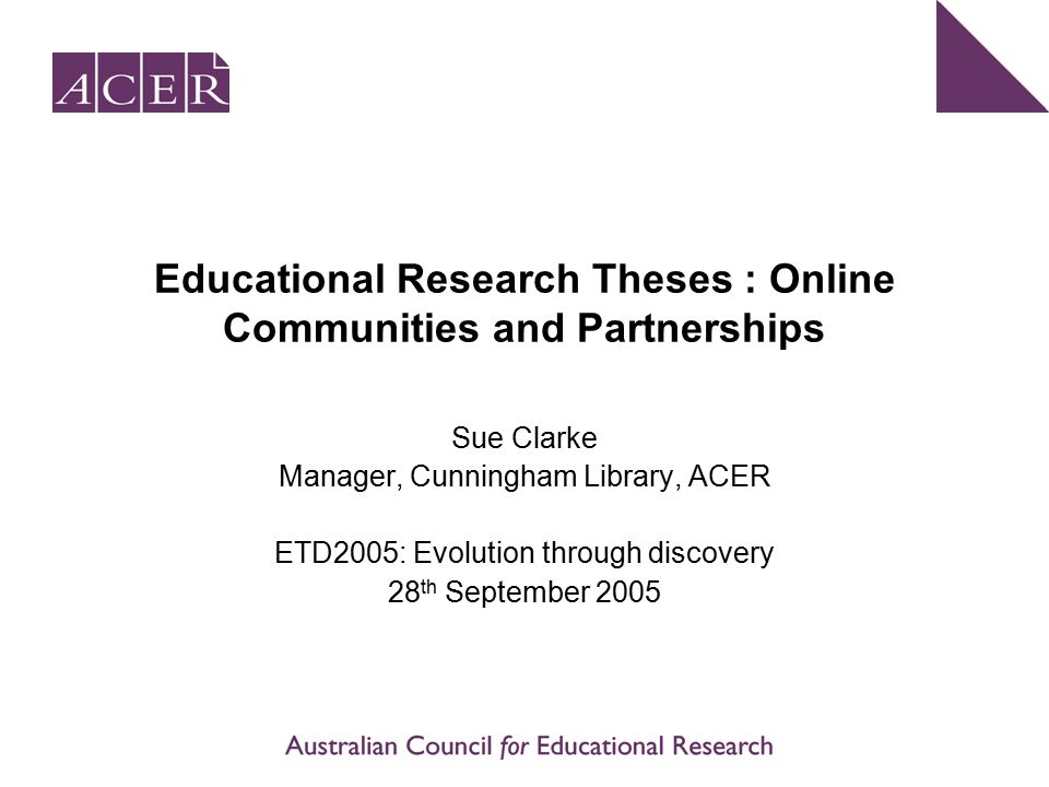 thesis education research Topic selection guide: a list of top 100 education thesis topics your education thesis topic may not be original, but it should be manageable and rich in. thesis education research Topic selection guide: a list of top 100 education thesis topics your education thesis topic may not be original, but it should be manageable and rich in.