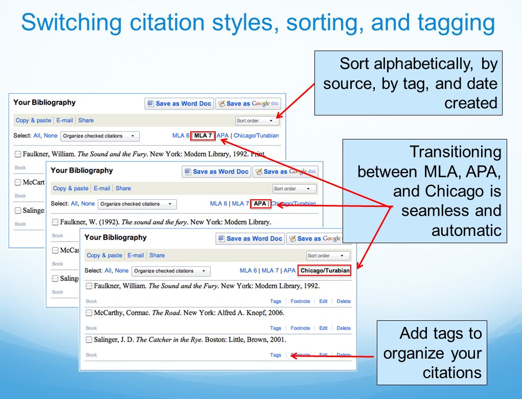 instructional guide how does easybib make research easier citation how to organize works cited mla