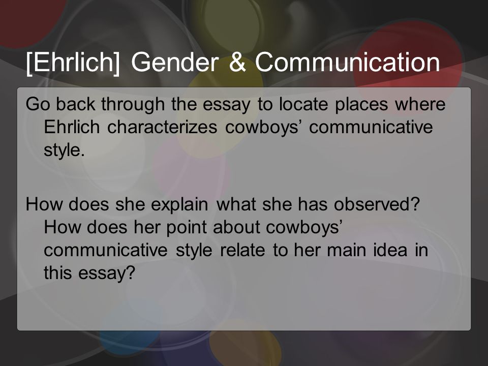 essay about gender This essay on gender roles and stereotypes was written in defense of women learn why many of the preconceived beliefs society has about women are false. essay about gender This essay on gender roles and stereotypes was written in defense of women learn why many of the preconceived beliefs society has about women are false.