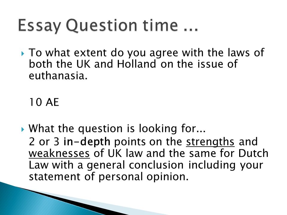 euthanasia essay topics