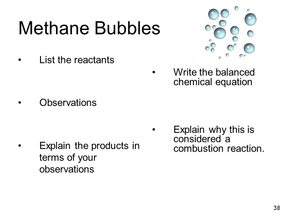 Methane Chemical Equation Talkchannels 1 The Mole And Chemical Equations 2