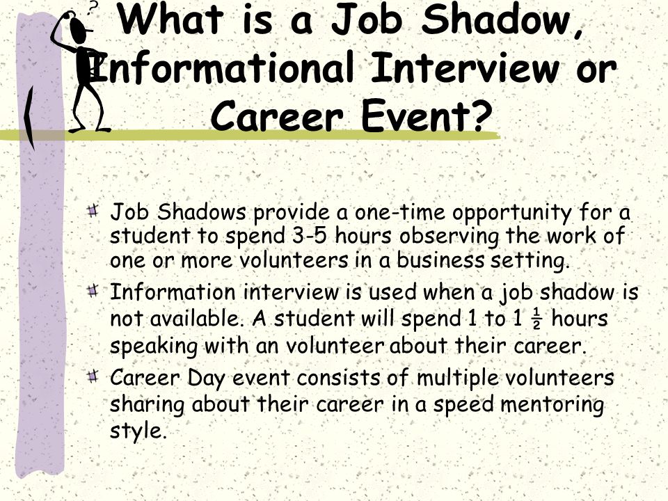 what is the goal of an informational interview