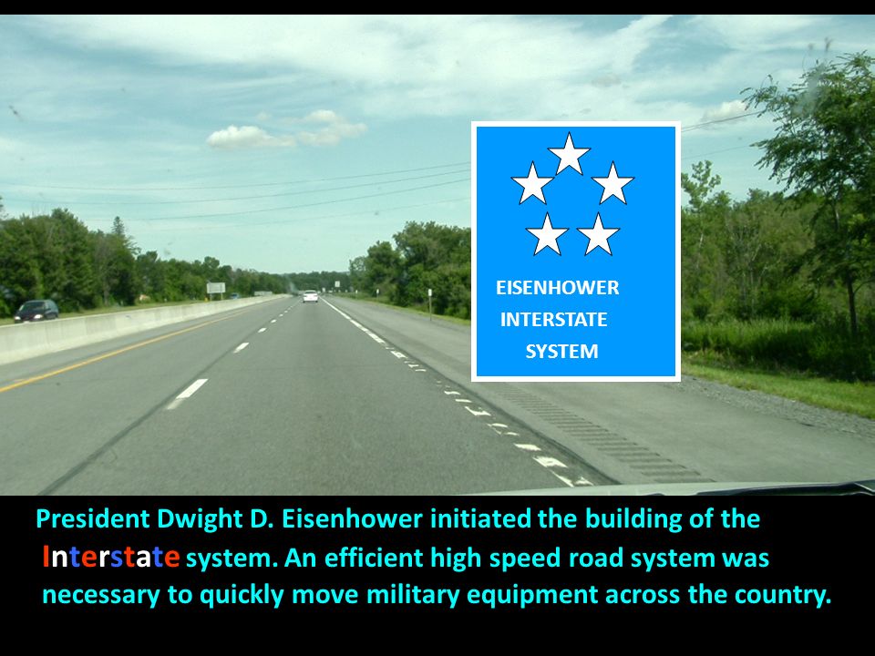 Eisenhower Interstate System Military Diet
