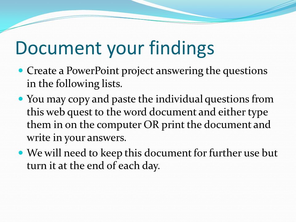 career project powerpoint