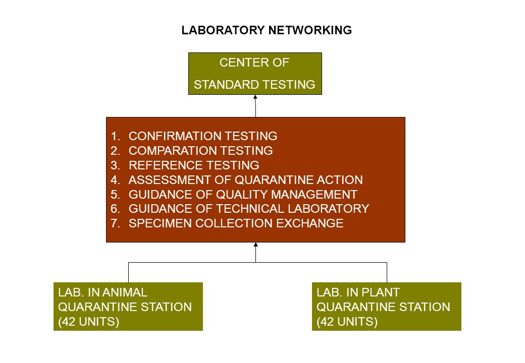 LABORATORY NETWORKING CENTER OF STANDARD TESTING LAB.