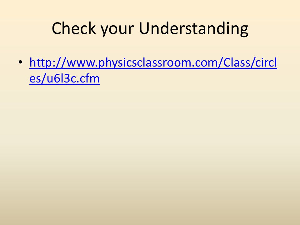 Check your Understanding   es/u6l3c.cfm   es/u6l3c.cfm