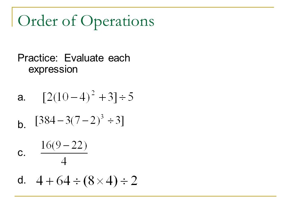 Printables Algebra Review Worksheet order of operations evaluate each expression worksheet intrepidpath algebra 2 review 1 expressions and formulas worksheets for kids