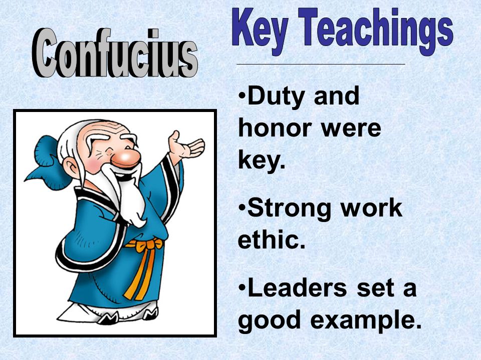 Duty and honor were key. Strong work ethic. Leaders set a good example.