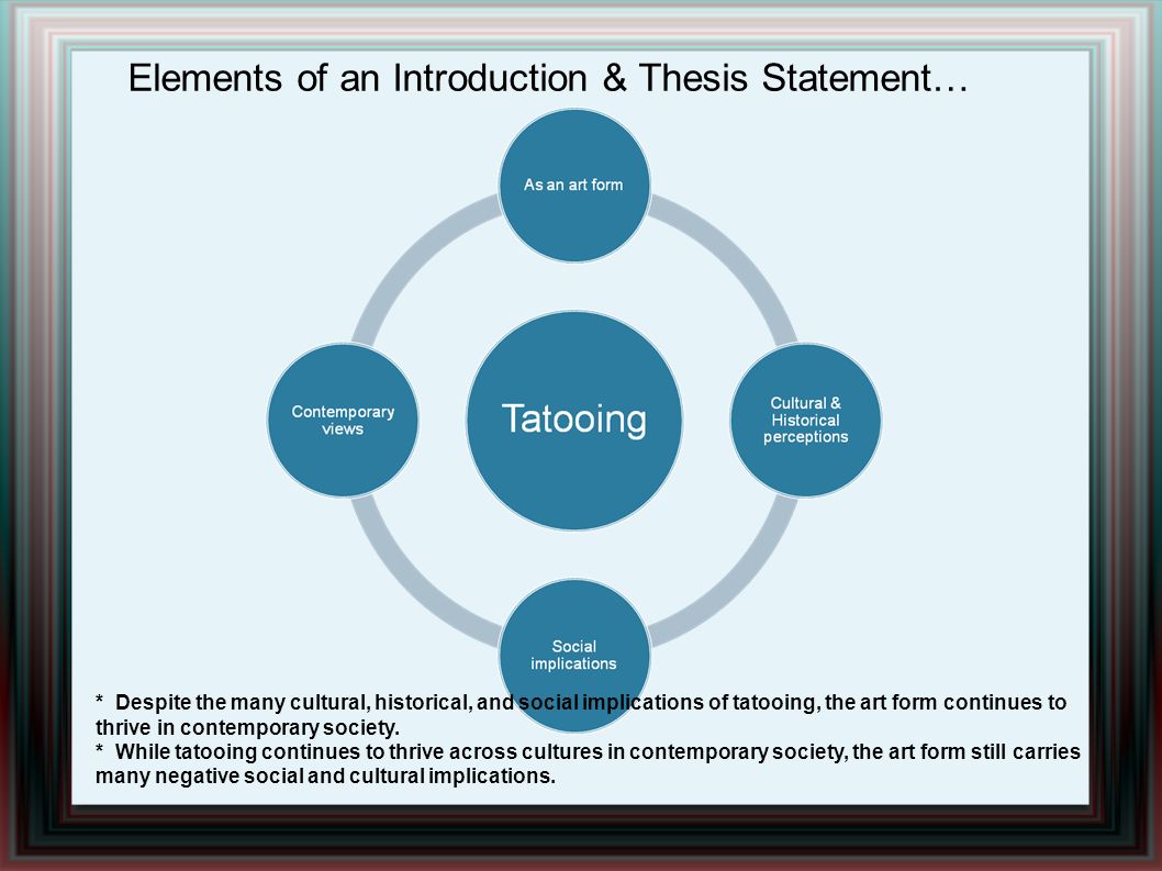 Critical Analysis Thesis Statement
