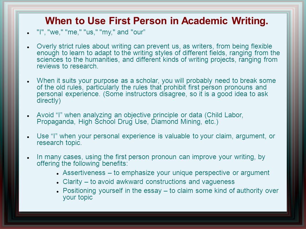 writing a research paper intercultural literature c r valverde when to use first person in academic writing - What Can You Learn From Writing A Research Essay writing a research paper intercultural literature c r valverde when to use first person in academic writing - What Can You Learn From Writing A Research Essay