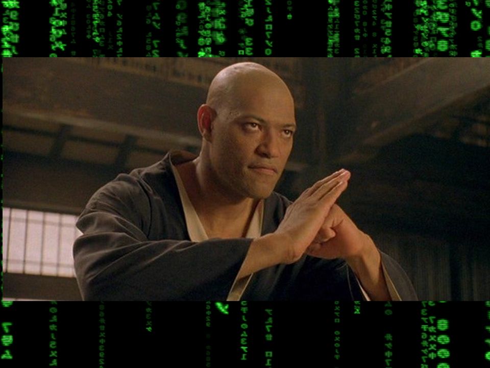 These two gentlemen are the Wachowski brothers – they wrote and directed The Matrix films.