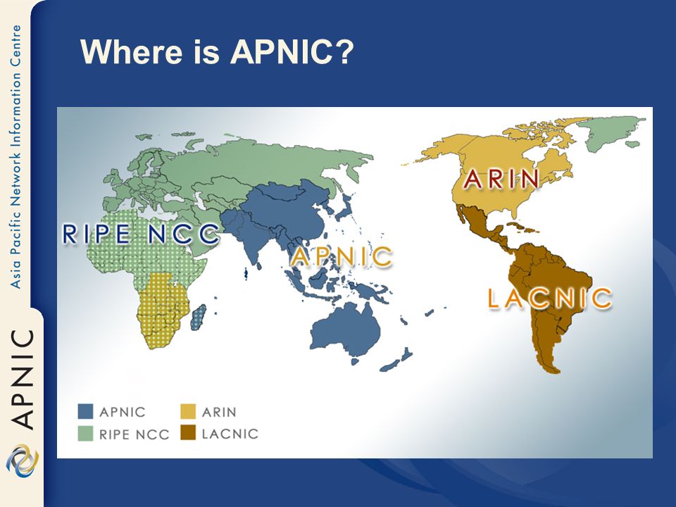 Where is APNIC