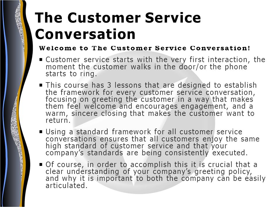 enjoy customer service